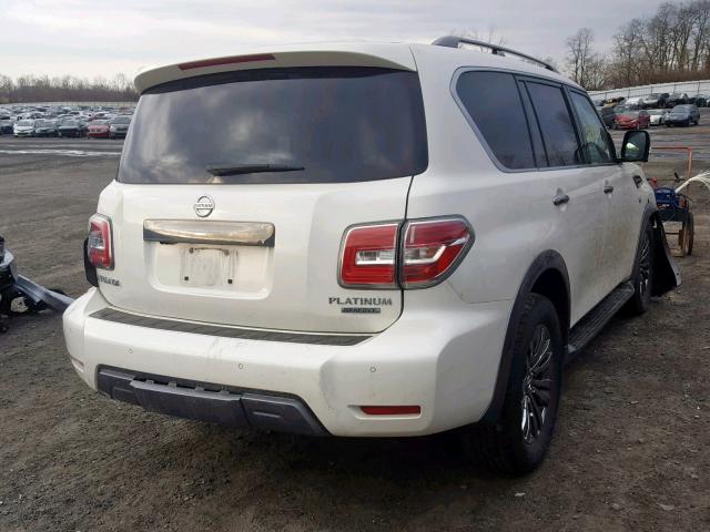 JN8AY2NC4J9555126 - 2018 NISSAN ARMADA SV WHITE photo 4