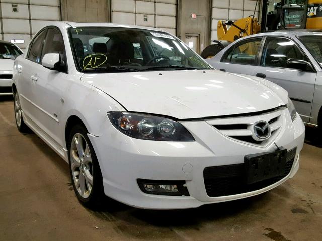 JM1BK323681156481 - 2008 MAZDA 3 S WHITE photo 1