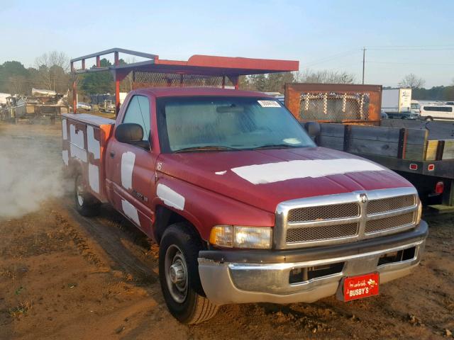 3B6KC26Z2XM585077 - 1999 DODGE RAM 2500 RED photo 1