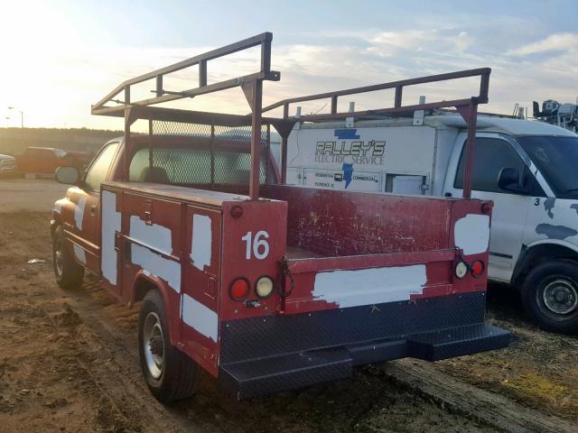 3B6KC26Z2XM585077 - 1999 DODGE RAM 2500 RED photo 3