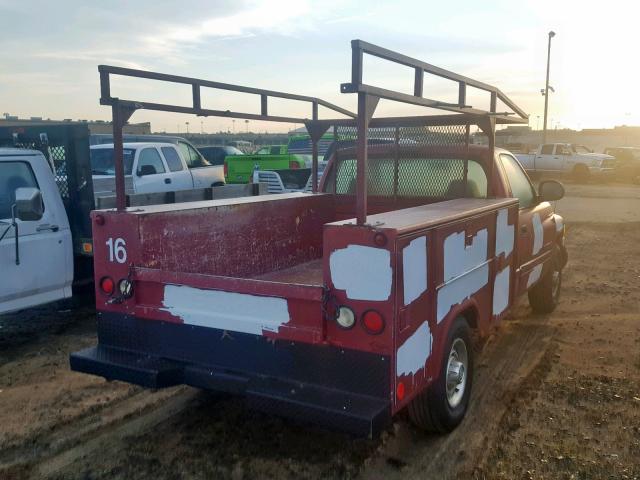 3B6KC26Z2XM585077 - 1999 DODGE RAM 2500 RED photo 4