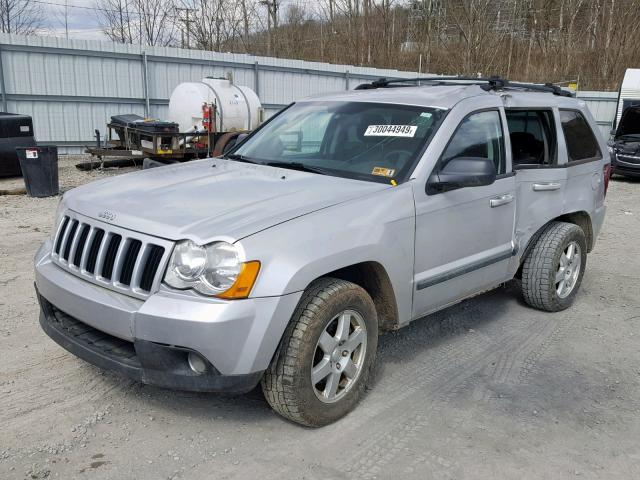 1J8GR48K48C113325 - 2008 JEEP GRAND CHER SILVER photo 2