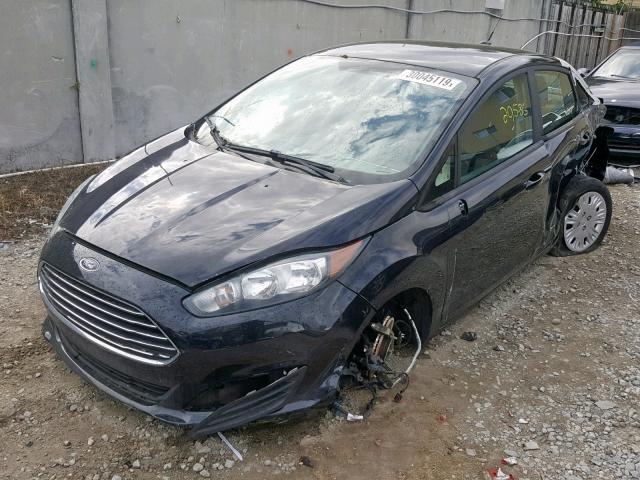 3FADP4AJ7FM210568 - 2015 FORD FIESTA S BLACK photo 2