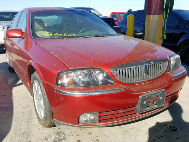 1LNHM86SX5Y612550 - 2005 LINCOLN LS RED photo 1