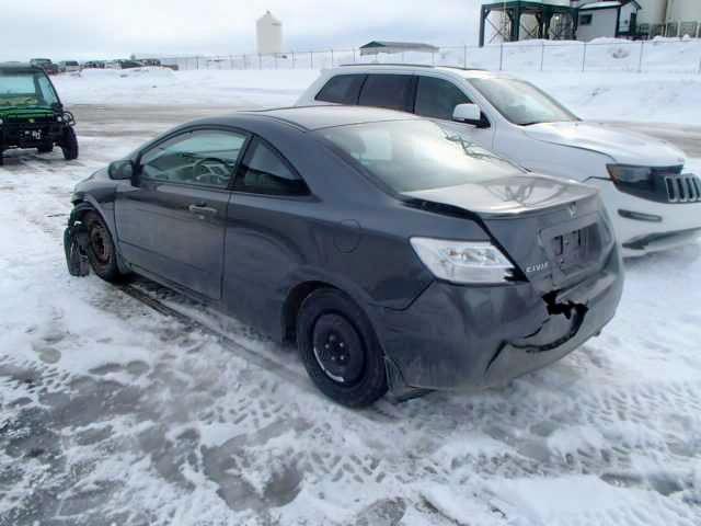 2HGFG110X9H006022 - 2009 HONDA CIVIC EXL GRAY photo 3