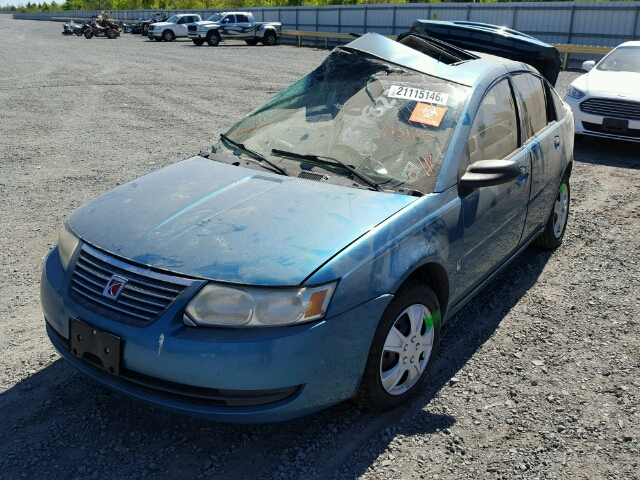 1G8AZ52F65Z133125 - 2005 SATURN ION LEVEL TEAL photo 2