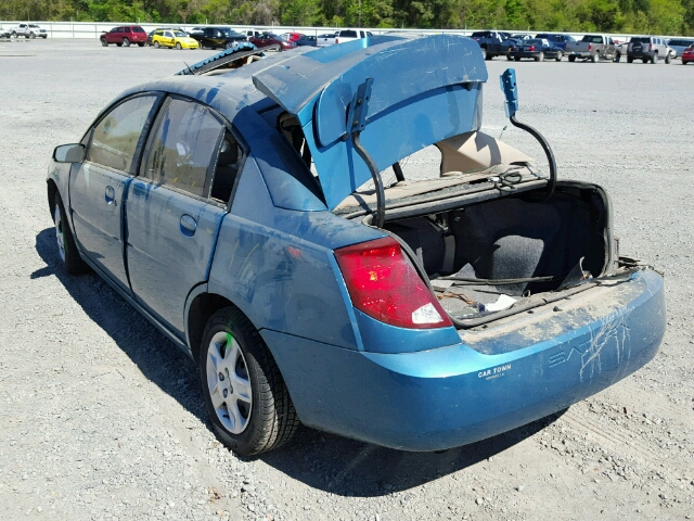 1G8AZ52F65Z133125 - 2005 SATURN ION LEVEL TEAL photo 3