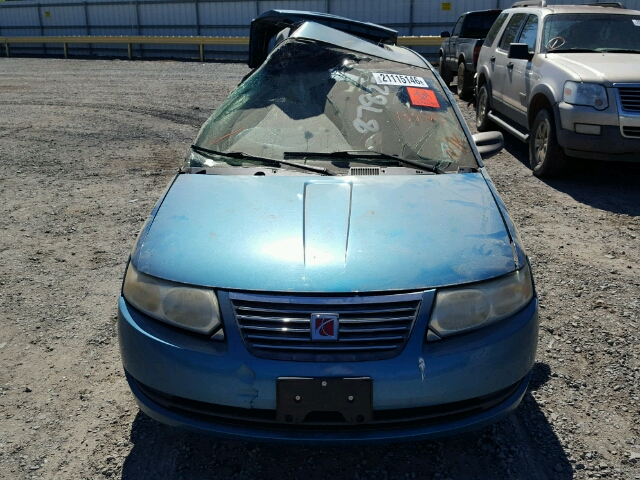 1G8AZ52F65Z133125 - 2005 SATURN ION LEVEL TEAL photo 9
