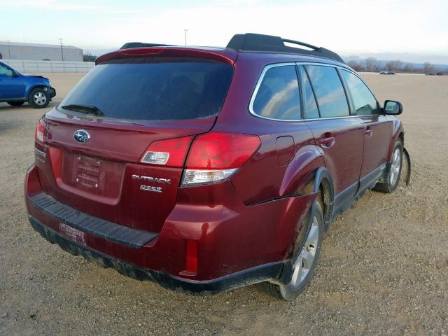 4S4BRBCC9C3257690 - 2012 SUBARU OUTBACK 2.5I PREMIUM  photo 4