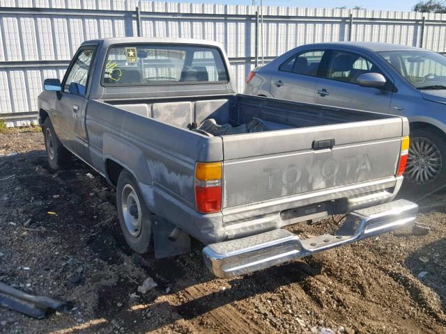 JT4RN50A7J5150285 - 1988 TOYOTA PICKUP 1/2 GRAY photo 3