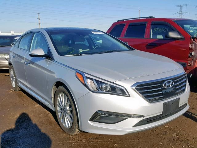 5NPE34AF2FH088620 - 2015 HYUNDAI SONATA SPO SILVER photo 1