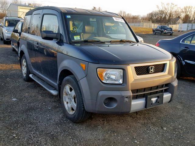 5J6YH27684L014597 - 2004 HONDA ELEMENT EX BLACK photo 1