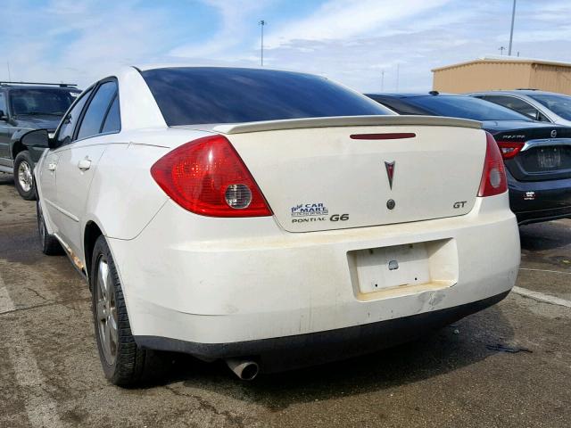 1G2ZH528354151581 - 2005 PONTIAC G6 GT WHITE photo 3