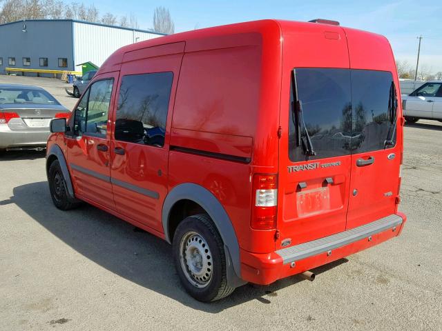 NM0KS9BNXAT023878 - 2010 FORD TRANSIT CO RED photo 3