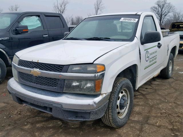 1GCCS146758230204 - 2005 CHEVROLET COLORADO WHITE photo 2