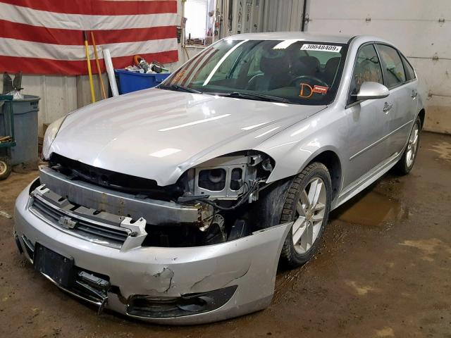 2G1WC5EM9B1192822 - 2011 CHEVROLET IMPALA LTZ GRAY photo 2