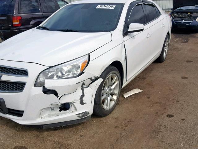 1G11D5RR4DF118040 - 2013 CHEVROLET MALIBU 1LT 白色 照片 9