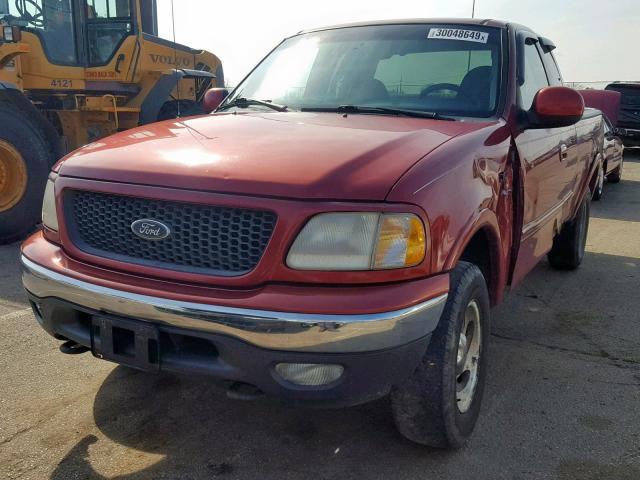 1FTRX18LXYNA17913 - 2000 FORD F150 RED photo 2