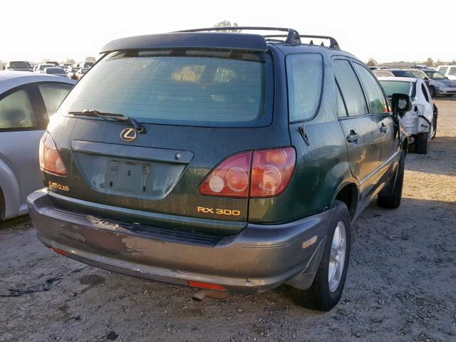 JT6HF10U1X0053852 - 1999 LEXUS RX 300 GREEN photo 4