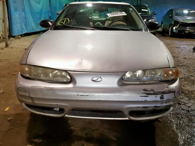 1G3NF52E13C236296 - 2003 OLDSMOBILE ALERO GLS SILVER photo 9