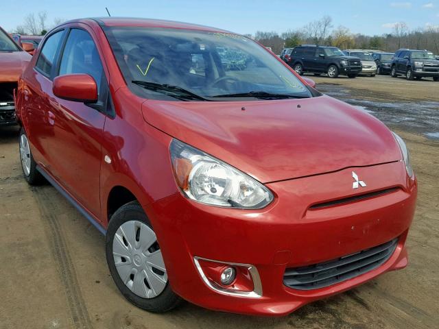 ML32A3HJ3FH052479 - 2015 MITSUBISHI MIRAGE DE RED photo 1