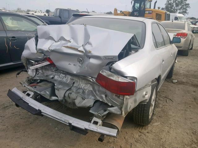 19UUA56662A053775 - 2002 ACURA 3.2TL GRAY photo 4