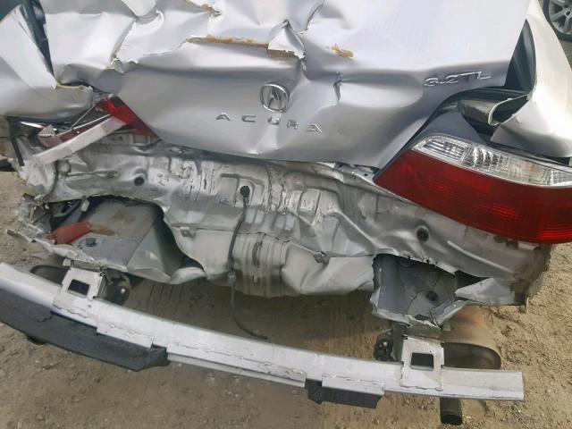 19UUA56662A053775 - 2002 ACURA 3.2TL GRAY photo 9