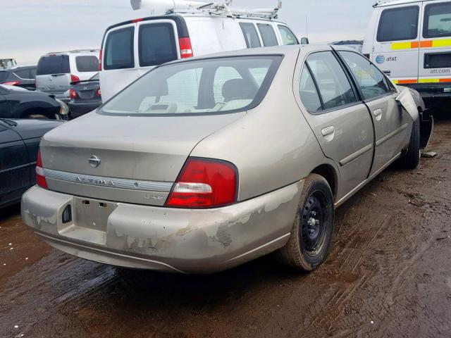 1N4DL01DX1C117889 - 2001 NISSAN ALTIMA XE TAN photo 4