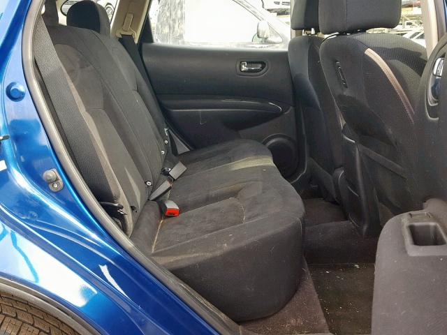 JN8AS58V48W129951 - 2008 NISSAN ROGUE S BLUE photo 6