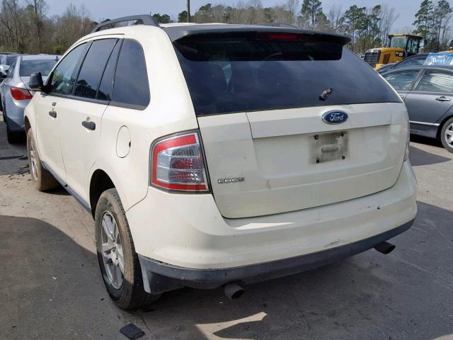 2FMDK36C17BA88947 - 2007 FORD EDGE SE CREAM photo 3