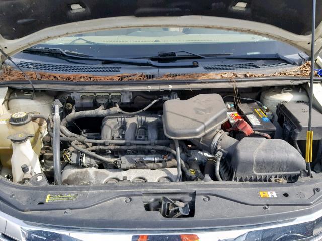 2FMDK36C17BA88947 - 2007 FORD EDGE SE CREAM photo 7