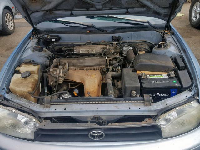 4T1SK11E7NU042793 - 1992 TOYOTA CAMRY DLX BLUE photo 7