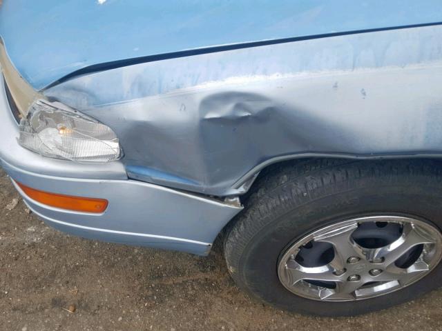 4T1SK11E7NU042793 - 1992 TOYOTA CAMRY DLX BLUE photo 9