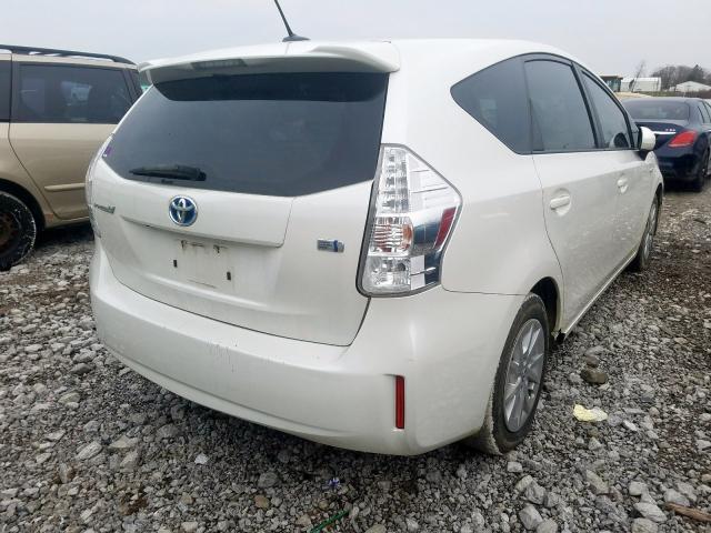 JTDZN3EUXC3118677 - 2012 TOYOTA PRIUS V  photo 4