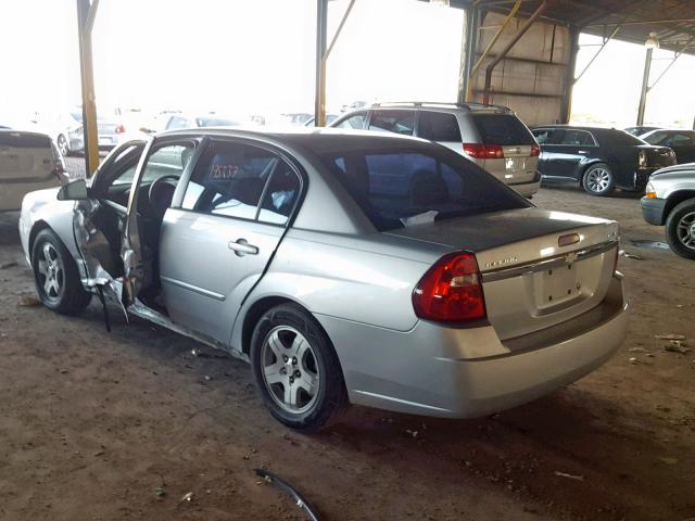 1G1ZT52854F195894 - 2004 CHEVROLET MALIBU LS ნაცრისფერი ფოტო 3