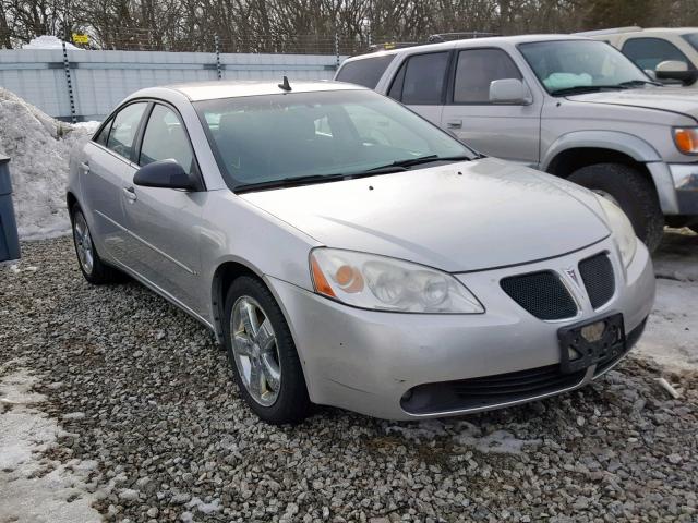 1G2ZH57N484218711 - 2008 PONTIAC G6 GT SILVER photo 1