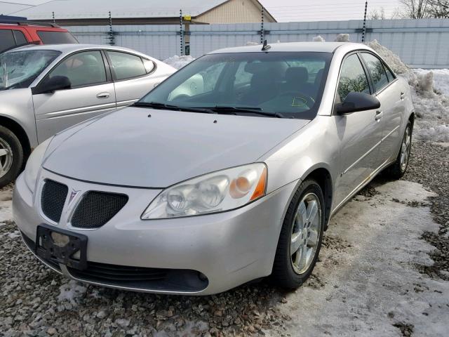 1G2ZH57N484218711 - 2008 PONTIAC G6 GT SILVER photo 2