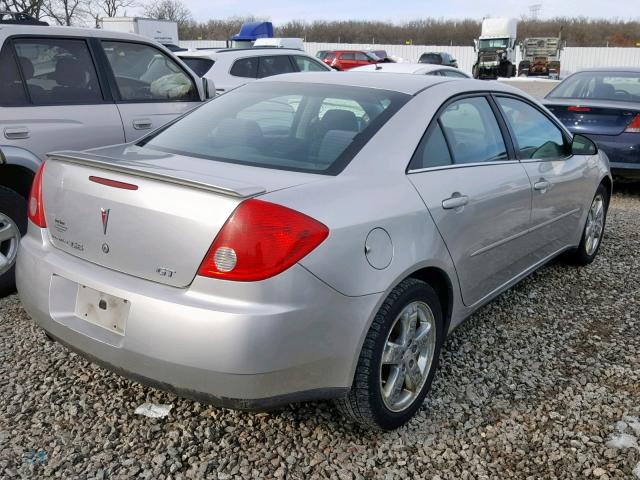 1G2ZH57N484218711 - 2008 PONTIAC G6 GT SILVER photo 4