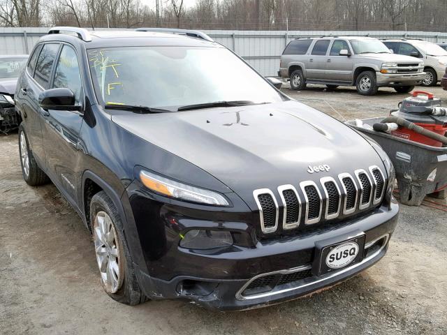 1C4PJMDS2EW215284 - 2014 JEEP CHEROKEE L BLACK photo 1