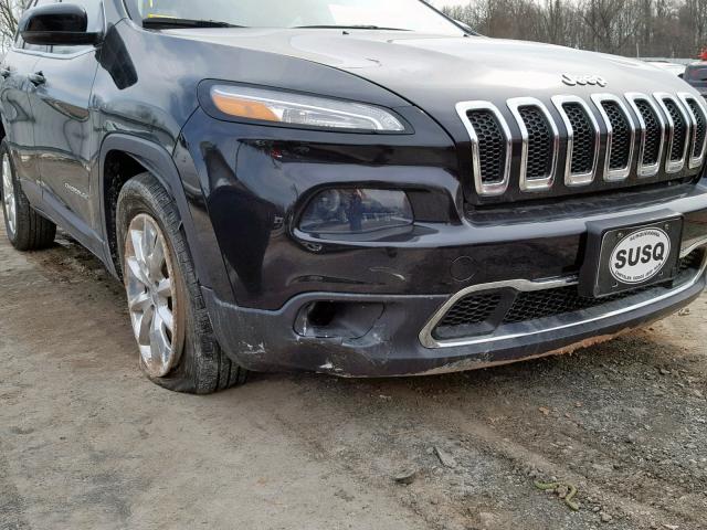 1C4PJMDS2EW215284 - 2014 JEEP CHEROKEE L BLACK photo 9