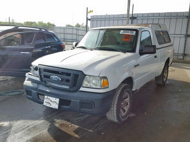 1FTYR10D76PA88725 - 2006 FORD RANGER WHITE photo 2