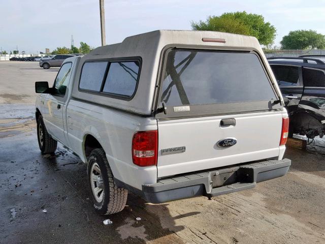 1FTYR10D76PA88725 - 2006 FORD RANGER WHITE photo 3