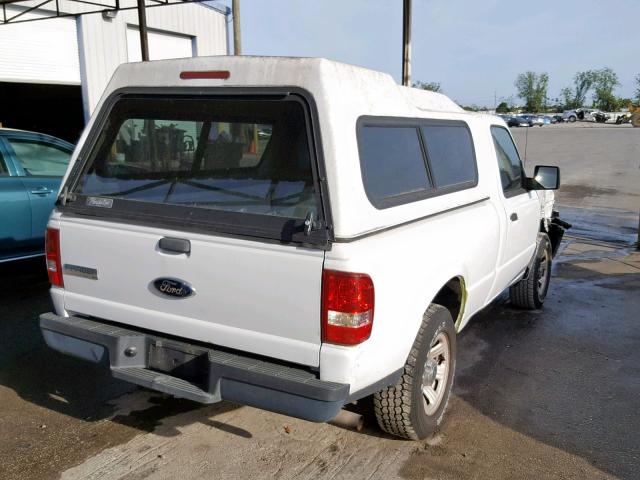 1FTYR10D76PA88725 - 2006 FORD RANGER WHITE photo 4