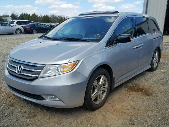 5FNRL5H97CB110399 - 2012 HONDA ODYSSEY TO GRAY photo 2