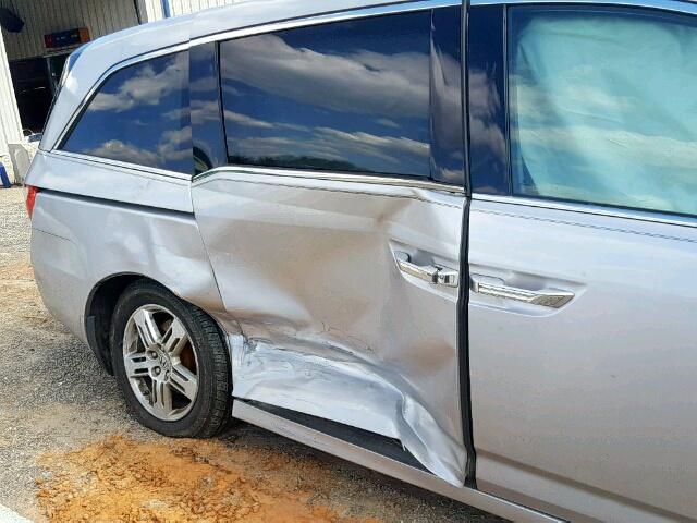 5FNRL5H97CB110399 - 2012 HONDA ODYSSEY TO GRAY photo 9