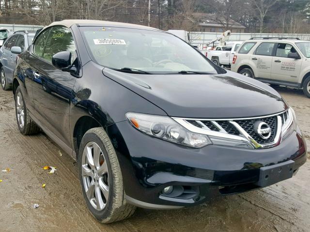 JN8AZ1FY5EW301353 - 2014 NISSAN MURANO CRO BLACK photo 1