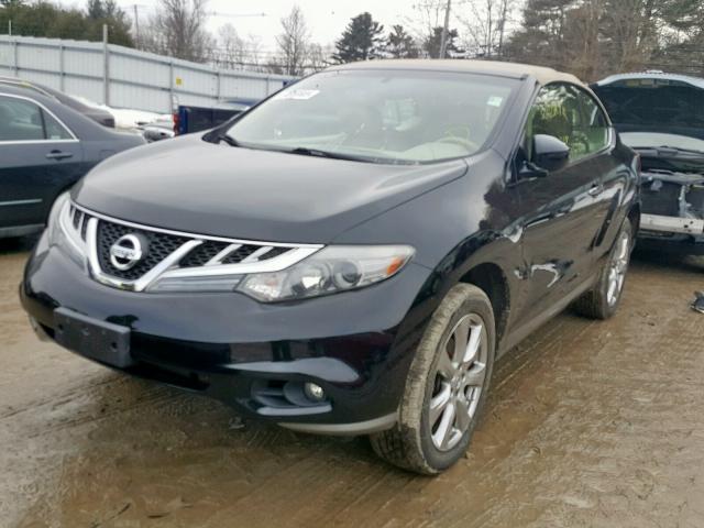 JN8AZ1FY5EW301353 - 2014 NISSAN MURANO CRO BLACK photo 2