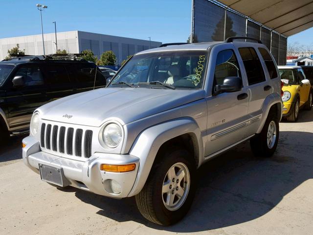 1J4GL58K12W308510 - 2002 JEEP LIBERTY LI SILVER photo 2