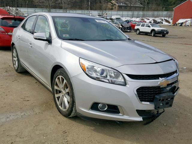 1G11D5SLXFF165761 - 2015 CHEVROLET MALIBU 2LT SILVER photo 1