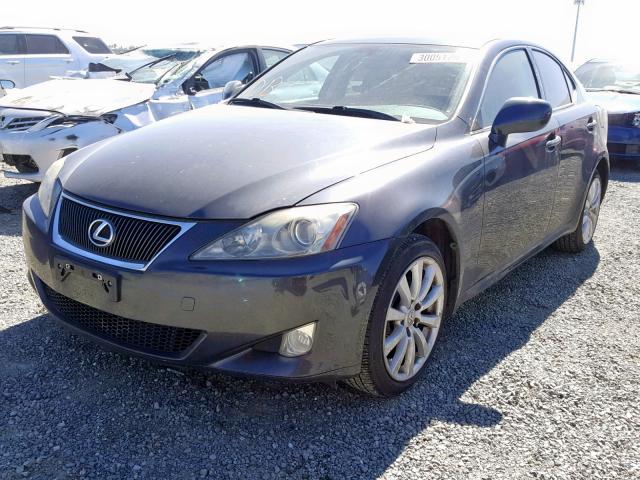 JTHCK262885018450 - 2008 LEXUS IS 250 GRAY photo 2